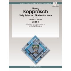 Georg Kopprasch: Sixty Selected Studies For Horn - Book 1/CD