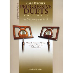 Carl Fischer Progressive Duets Volume 2 - Alto Saxophone