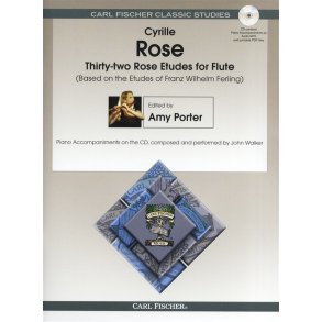 32 Rose Etudes For Flute