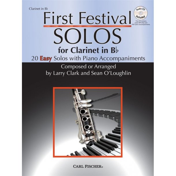 Larry Clark/Sean O'Loughlin: First Festival Solos - Clarinet in B Flat