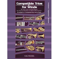 Larry Clark: Compatible Trios For Winds - Trombone / Euphonium / Bassoon