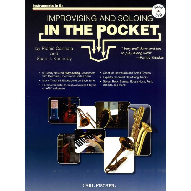 Cannata &amp; Kennedy: Improvising And Soloing In The Pocket Bb Instruments - Book/CD