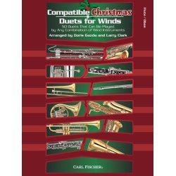Compatible Christmas Duets For Winds: Flute/Oboe