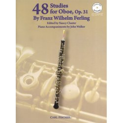Franz Wilhelm Ferling: 48 Studies For Oboe Op.31 - Book/2CDs