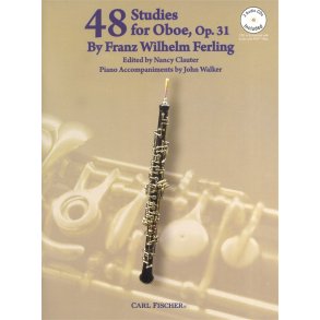 Franz Wilhelm Ferling: 48 Studies For Oboe Op.31 - Book/2CDs