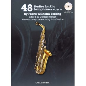 Franz Wilhelm Ferling: 48 Studies For Alto Saxophone In E Flat Op.31