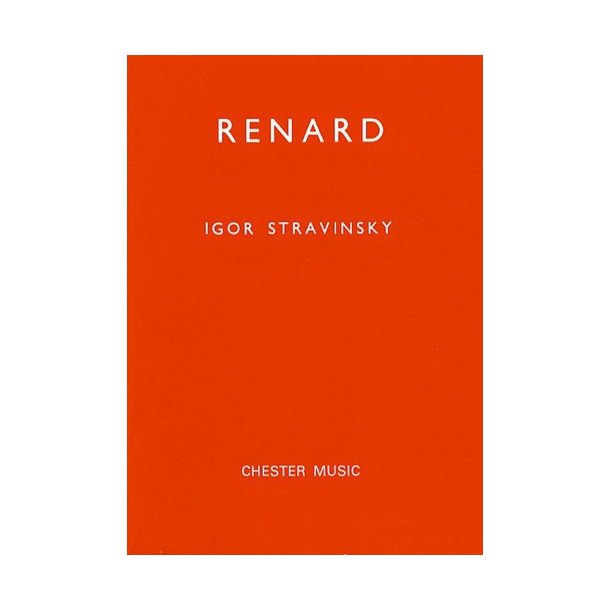 Igor Stravinsky: Renard (Miniature Score)