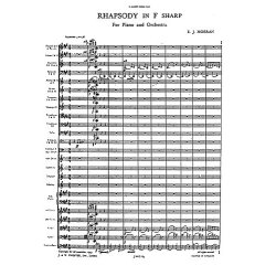 Moeran: Rhapsody In F Sharp (Miniature Score)