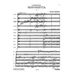 Lennox Berkeley: Sinfonietta For Orchestra Op.34 (Miniature Score)
