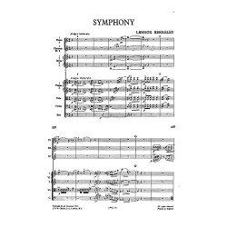 Lennox Berkeley: Symphony No.1 Op.16 (Miniature Score)