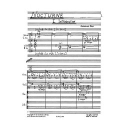 Nicholas Maw: Nocturne (Miniature Score)