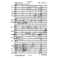 Thea Musgrave: Triptych for Tenor and Orchestra (Study Score)