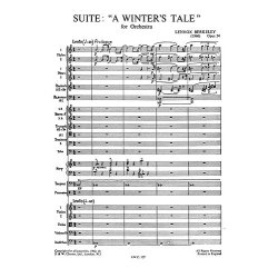 Lennox Berkeley: Suite From The Winter's Tale Op.54 (Miniature Score)