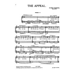 Goossens  Three Songs Op. 26  String Quartet Accompaniment  Pts