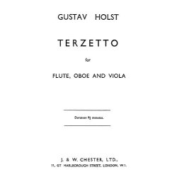 Gustav Holst: Terzetto (Miniature Score)