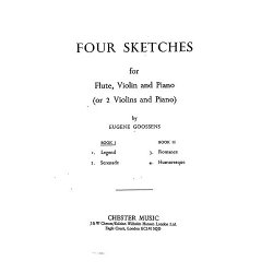 Goossens: Four Sketches Book 1 (Score and Parts)