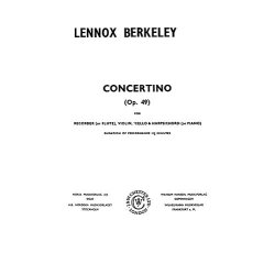 Lennox Berkeley: Concertino Op.49 (Score and Parts)