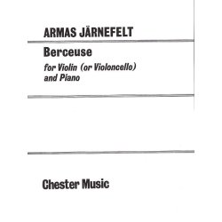 Armas J&auml;rnefelt: Berceuse for Violin (Cello) and Piano