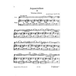 Joseph Jongen: Valse Libre (Aquarelles Op.59 No.2)