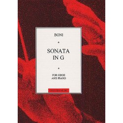 Giovanni Boni: Sonata In G Major For Oboe and Piano (Arr. Rothwell)
