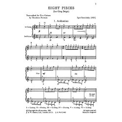 Igor Stravinsky: 8 Pieces For 2 Guitars