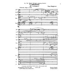 Thea Musgrave: Concerto For Orchestra (Full Score)