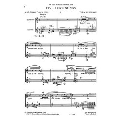 Musgrave: Five Love Songs