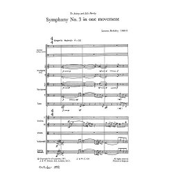 Lennox Berkeley: Symphony No.3 Op.74 (Miniature Score)