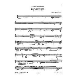 Laporte: Reflections for Clarinet Solo