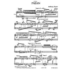 Anthony Payne: Paean for Solo Piano