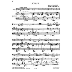 Palmgren: Rococo for Cello and Piano
