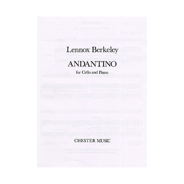 Lennox Berkeley: Andantino Op.21 No.2a