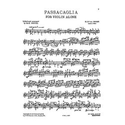 Heinrich Von Biber: Passacaglia