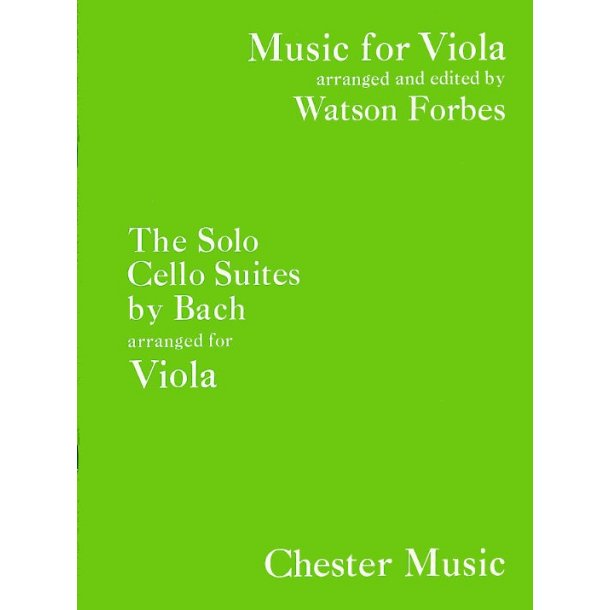 J.S. Bach: The Solo Cello Suites (Viola)