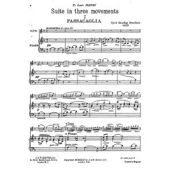 Rootham Suite In Three Movements Flute/Piano