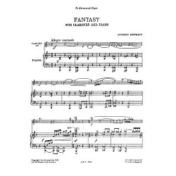 Antony Hopkins: Fantasy (Clarinet And Piano)