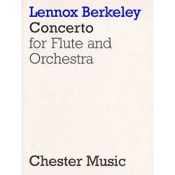 Lennox Berkeley: Concerto For Flute And Orchestra Op.36 (Flute/Piano)