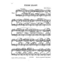 Palmgren: Finnish Lullaby for Piano