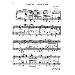 Scriabin: Etude In C Sharp Minor Op. 2/1  (Piano)