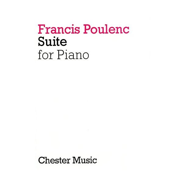 Poulenc Suite For Piano
