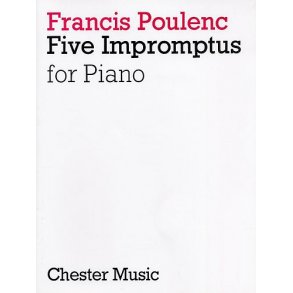 Francis Poulenc: Five Impromptus For Piano