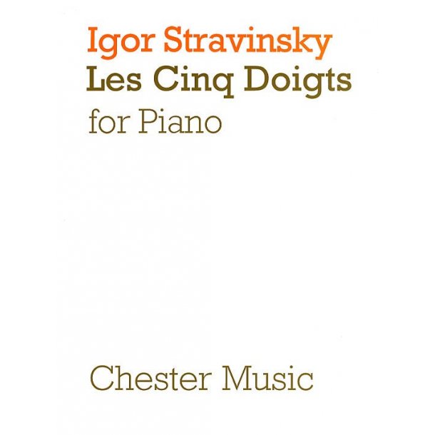 Igor Stravinsky: Les Cinq Doigts