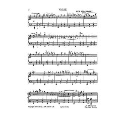 Igor Stravinsky: Waltz From The Soldier's Tale (Piano)