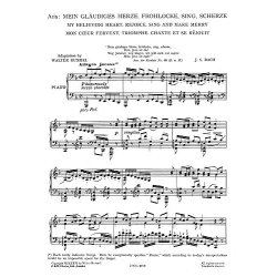 J.S.Bach/Walter Rummel: My Believing Heart, Rejoice, Sing And Make Merry