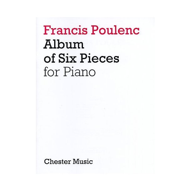Album of Six Pieces for Piano