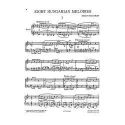 Bradshaw: Eight Hungarian Melodies for Piano