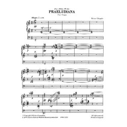 Chapple:  Praeludiana for Organ
