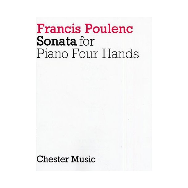 Francis Poulenc: Sonata For Piano 4 Hands
