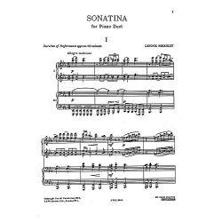 Lennox Berkeley: Sonatina In E Flat Major Op.39 For 4 Hands