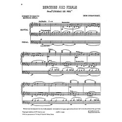 Igor Stravinsky: Berceuse And Finale From The Firebird (Organ)